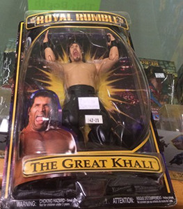 Wwe the great hotsell khali toys