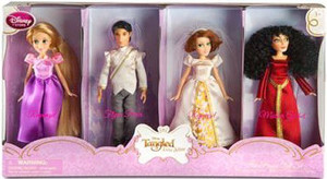 Tangled top doll set