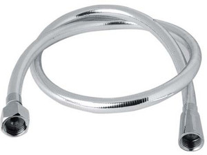 SHRUTI 1165 - 1Mtr Full Chrome Plated Shower Tube Hose Pipe
