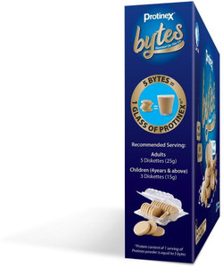 Protinex Bytes Nutrition On The Go Pack Of 3 Protein Cookie Best Price In India Protinex Bytes Nutrition On The Go Pack Of 3 Protein Cookie Compare Price List From Protinex Get complete information about protinex bytes vanilla flavour box 200 grams including ingredient profile, nutritional label, expert and user review. compare buyhatke com