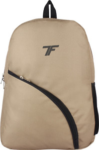 Fashion Track School Backpack FT 013 Beige Waterproof Backpack