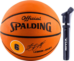 SPALDING Lebron James Ball Pump Combo Basketball Size 7 Buy