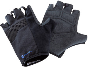 DOMYOS Weight Training Gym & Fitness Gloves (XXXL, Black)