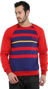Rockhard Full Sleeve Striped Men Sweatshirt