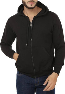 Adbucks Full Sleeve Solid Men's Sweatshirt