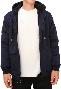 Adbucks Full Sleeve Solid Men's Sweatshirt
