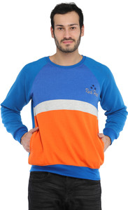 Rockhard Full Sleeve Striped Men Sweatshirt