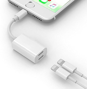 Microware Y Cable Double Lightning Jacks Lightning Cable