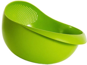 SHAFIRE Fresh Plastic Colorful Rinse Fruit Vegetables Basin Wash Rice Sieve Bowl Drainer Kitchen Basket Good Quality Plastic Disposable Bowl