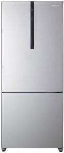 Panasonic 407 L Frost Free Double Door Bottom Mount 3 Star Refrigerator(Shining Silver, NR-BX418VSX1)