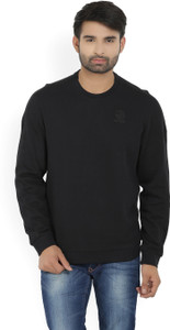 Reebok Full Sleeve Solid Men's Sweatshirt