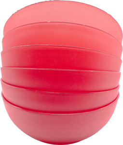 SARANGWARE Microwave Safe Soup Bowl 6 Pcs Set (Color May be Very) Plastic Disposable Bowl Set