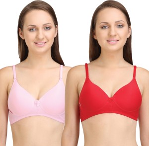 BODYCARE Women's Seamless Cotton Printed Padded Bra-6701A-Pink in Delhi at  best price by London Beauty - Justdial
