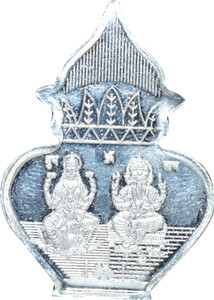 Kataria Jewellers Lakshmi Ganesh S 999 5 g Silver Coin