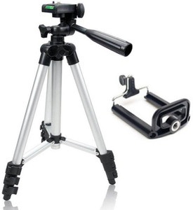 ReTrack 3110 3Way Head Adjustable Aluminum 35cm To 102cm Extendable Camera-Tripod With Bracket And Bag Tripod