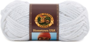 Lion Brand Hometown USA Yarn (New York White)