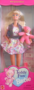 Teddy sale fun barbie