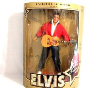 Hasbro The Sun Never Sets on a Legend 1993 Elvis Doll Jailhouse