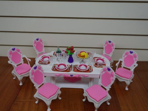 Barbie dinner table best sale
