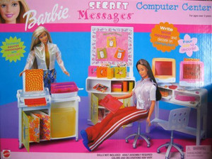 Barbie best sale computer set