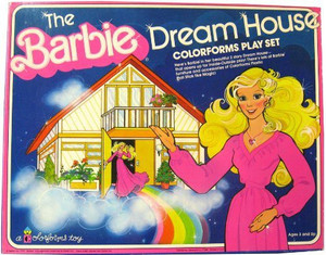 Barbie dream online house colorforms