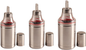 Dynore Set of 3 Oil dropper - 1000 ml,750 ml,500 ml 1000 ml Cooking Oil Dispenser