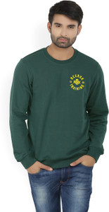 Reebok Full Sleeve Solid Men's Sweatshirt