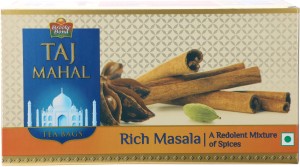 Taj Mahal Rich Spices Masala Tea Bags Box