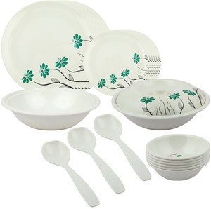 24 piece top melamine dinner set