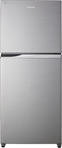 Panasonic 407 L Frost Free Double Door 3 Star (2019) Refrigerator(Shining Silver, NR-BD418VSX1)