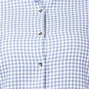 Park Avenue Women Checkered Formal Blue 