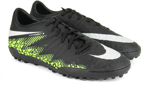 NIKE HYPERVENOM PHELON II TF Football Shoes For Men Buy BLACK WHITE VOLT PRMNT BLUE Color NIKE HYPERVENOM PHELON II TF Football Shoes For Men Online at Best Price Shop Online for Footwears in India Fl...
