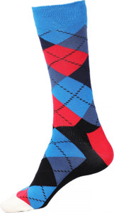 Happy Socks Abrahan Men Crew Length Socks