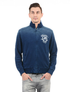 U.S. Polo Assn. Full Sleeve Solid Men Sweatshirt