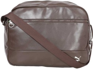 puma shoulder bag brown