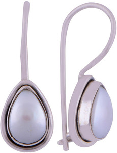 Silver Prince Designer Pearl Silver Dangle Earring