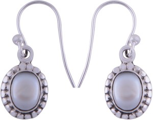 Silver Prince Designer Pearl Silver Dangle Earring