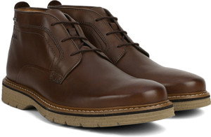 CLARKS Newkirk Up GTX Brown Leather Boots For Men Buy Brown
