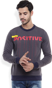 United Colors of Benetton. Full Sleeve Printed Men's Sweatshirt