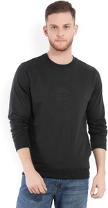 Van Heusen Sport Full Sleeve Solid Men's Sweatshirt