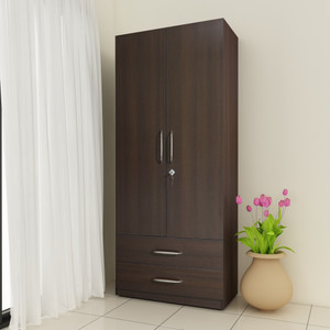 Crystal Furnitech Aspire Engineered Wood 2 Door Wardrobe