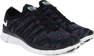 Nike free flyknit store 5.0 rainbow mens purple