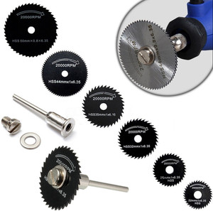 Tsv circular saw disc set dremel accessory mini drill rotary tool wood cutting blade sales