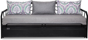 FurnitureKraft Caen Double Metal, Engineered Wood Sofa Bed