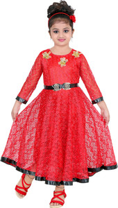 FTC FASHIONS Girls Maxi/Full Length Party Dress