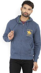 U.S. Polo Assn. Full Sleeve Solid Men's Sweatshirt