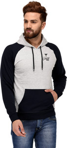 YUKTH Full Sleeve Self Design Men's Sweatshirt