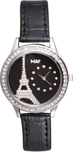 Map Eiffel Tower Analog Watch For Women Buy Map Eiffel Tower