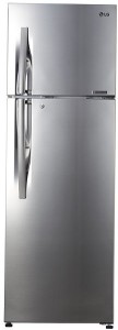 LG 335 L Frost Free Double Door 3 Star (2020) Refrigerator(Shiny Steel, GL-R372JPZN)