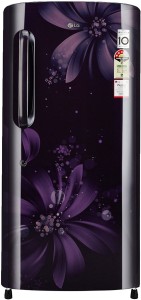LG 215 L Direct Cool Single Door 3 Star Refrigerator(Purple Aster, GL-B221APAW)